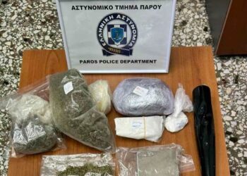 Πάρος: Δύο συλλήψεις για διακίνηση ναρκωτικών