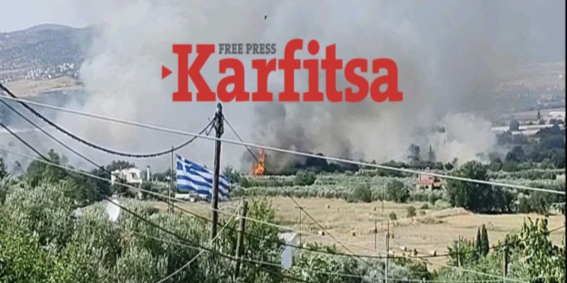 Επί ποδός η πυροσβεστική στη Σουρωτή – Επιχειρούν 75 πυροσβέστες και 7 εναέρια μέσα (ΦΩΤΟ)