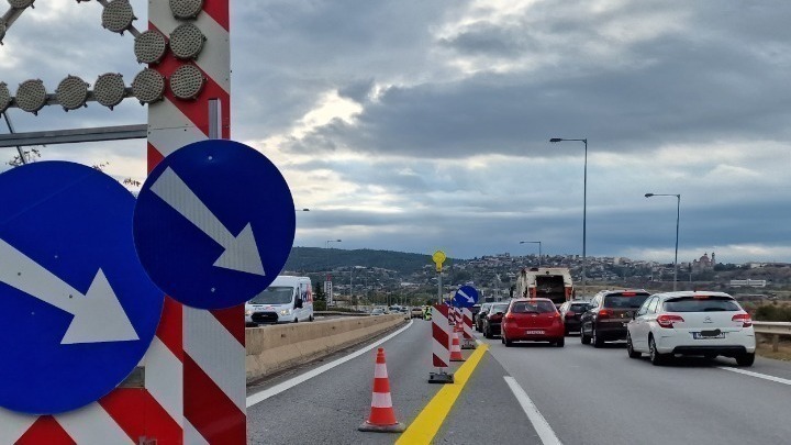 Θεσσαλονίκη: Κυκλοφοριακές ρυθμίσεις στην Περιφερειακή τη Δευτέρα 20 Ιουλίου