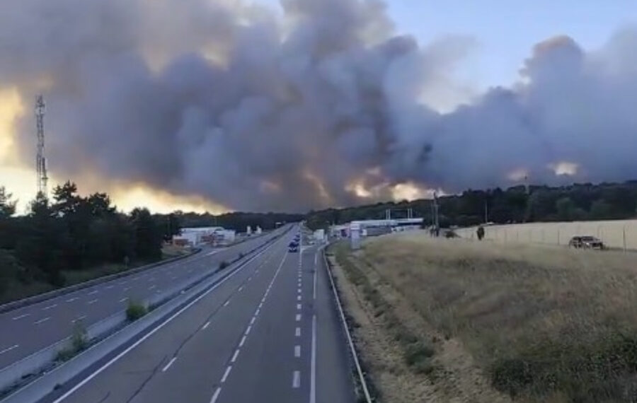 Συναγερμός κοντά στο Παρίσι: Μεγάλη φωτιά στο ιστορικό δάσος του Φοντενεμπλό