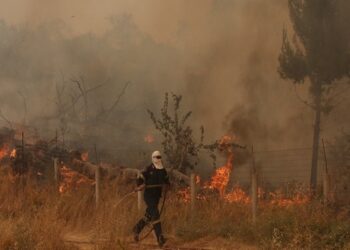 Σαλαμίνα: Δύο νεκροί από τη φωτιά στην περιοχή Περιστέρια