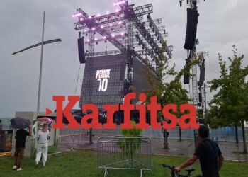 Μπουρίνι «χτύπησε» τη συναυλία του Ρέμου – Εκκενώθηκε ο χώρος (ΦΩΤΟ-VIDEO)