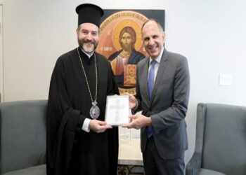 Στο Τορόντο ο Γεραπετρίτης- Συνάντηση με τον Αρχιεπίσκοπο Καναδά