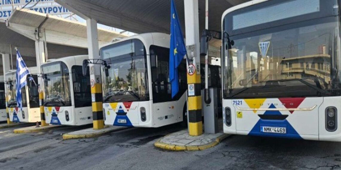 Στους δρόμους της πόλης κυκλοφορούν από σήμερα τα 50 νέα ηλεκτρικά λεωφορεία του ΟΑΣΘ