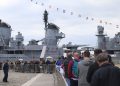 Φρεγάτα «Κίμων»: Η μεγάλη ατραξιόν της φετεινής επετείου – Ουρές στο λιμάνι της Θεσσαλονίκης (Video)