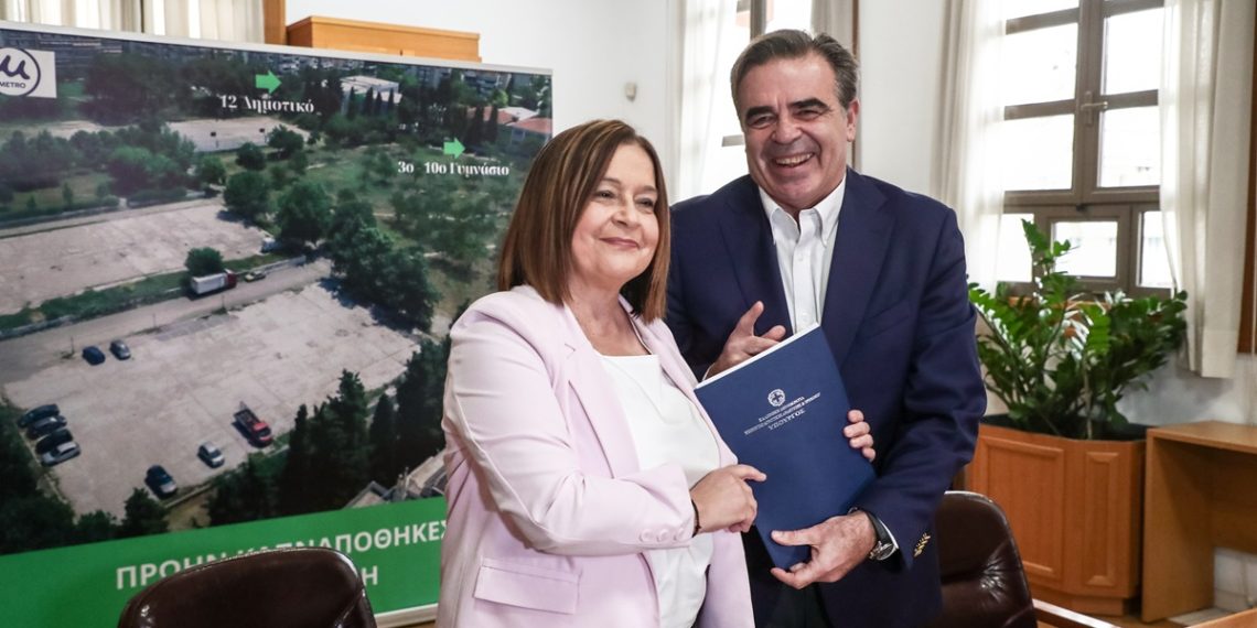 Στον Δήμο Καλαμαριάς έκταση 16,8 στρεμμάτων του ΥΠΑΑΤ για τη δημιουργία νέου χώρου πρασίνου