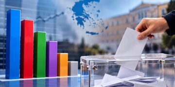 Δημοσκόπηση Marc: Προβάδισμα 14,6 μονάδων για τη ΝΔ – Πλησιάζει την ΕΛΑΣ το ΠΑΣΟΚ