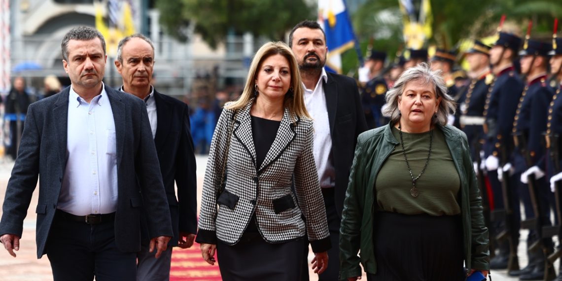 Μαρία Καρυστιανού: Καταγγελία ότι της απαγόρευσαν να καταθέσει στεφάνι για την 28η Οκτωβρίου