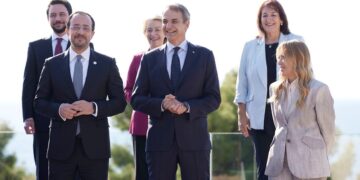 Στις εργασίες της Συνόδου Κορυφής του σχήματος MED9 έλαβε μέρος ο Κυριάκος Μητσοτάκης